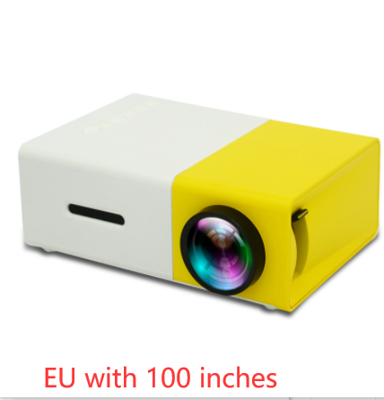 Proyector portátil 3D Hd Led cine en casa cine compatible con HDMI proyector de Audio Usb Yg300 Mini proyector