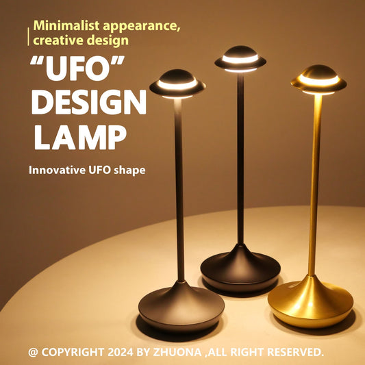 UFO Table Lamp Metal Personality Creative