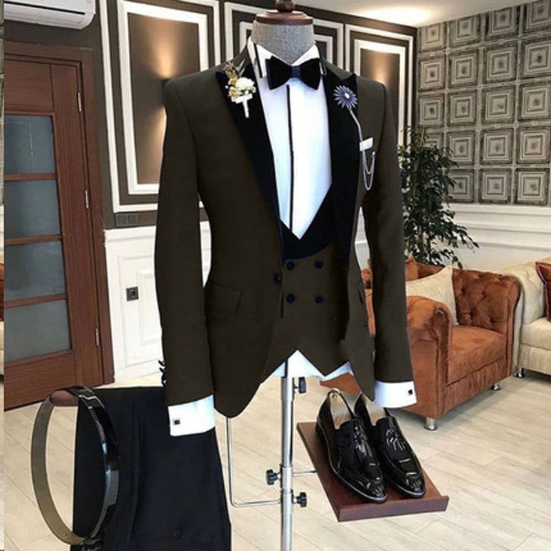 Traje de vestir de boda para hombre de nueva moda