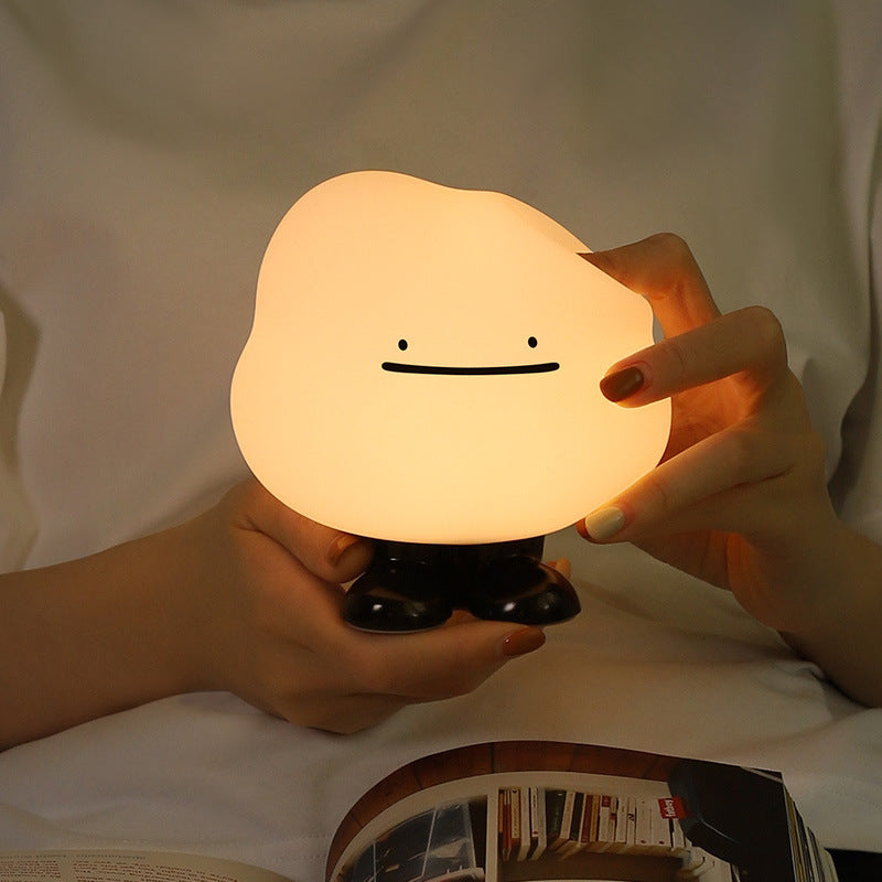 Small Night Lamp Creative Silicone Charging Lamp