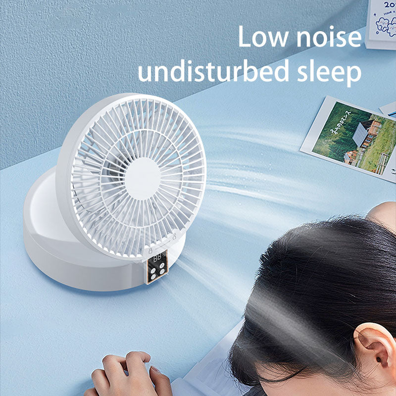 Ventilateur de plafond électrique pliable avec télécommande, Portable, Rechargeable par Usb, veilleuse, refroidisseur d'air, appareil ménager, 2023