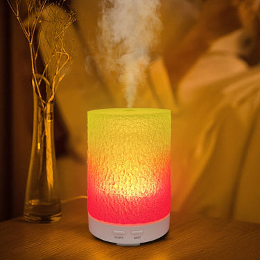 1 prise américaine bébé femmes enceintes humidificateur maison chambre silencieux chevet aromathérapie Machine maison lumière ambiante ABS résine aromathérapie humidificateur 