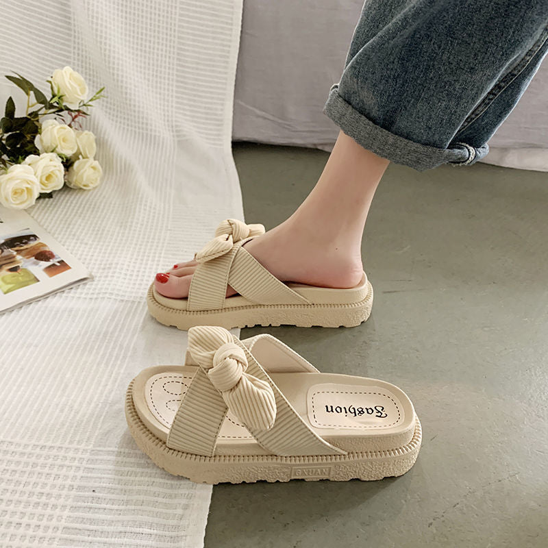 Sandalias planas con plataforma Two Wear para mujer