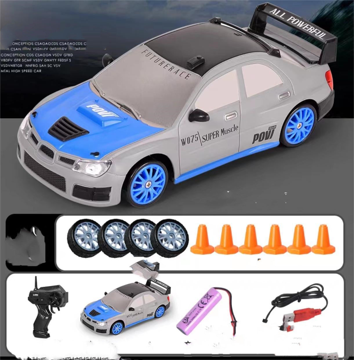 2.4G Drift Rc Car 4WD RC Drift Car Toy télécommande GTR modèle AE86 véhicule voiture RC voiture de course jouet pour enfants cadeaux de noël