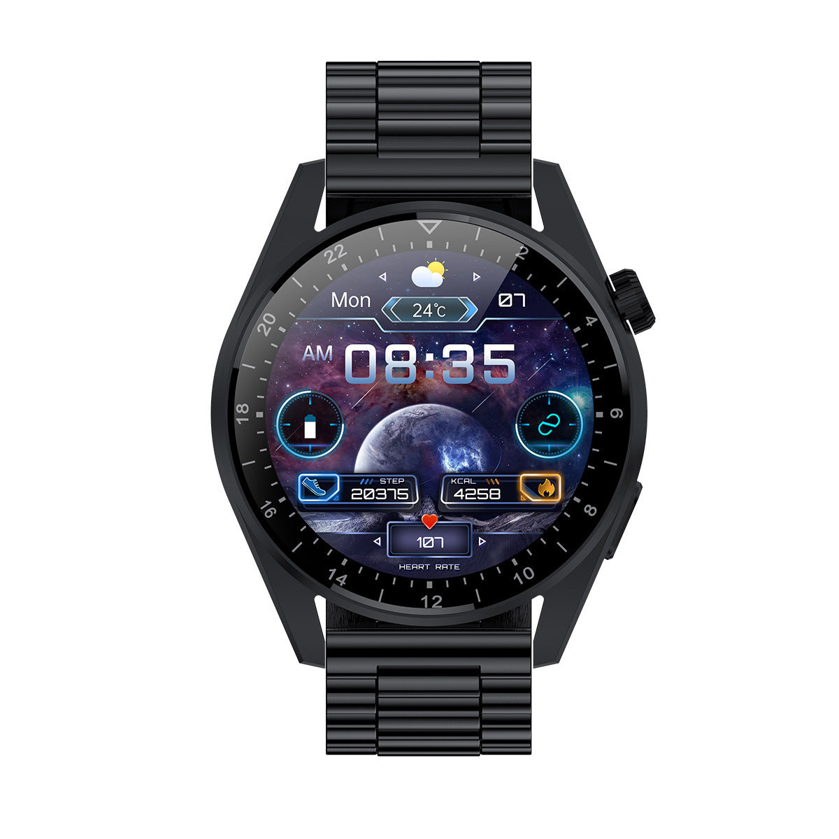 Montre intelligente GT3 Bluetooth appelant des sports