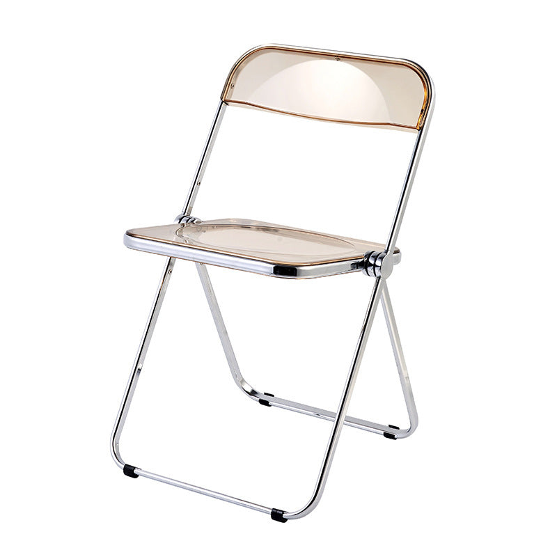 Acrylic Fashion Photo Clothing Store Cafe Folding Chair