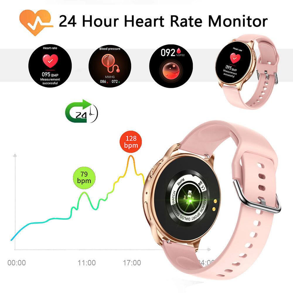 Reloj inteligente ultrafino de temperatura corporal Y22 llamada Bluetooth