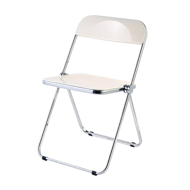 Acrylic Fashion Photo Clothing Store Cafe Folding Chair