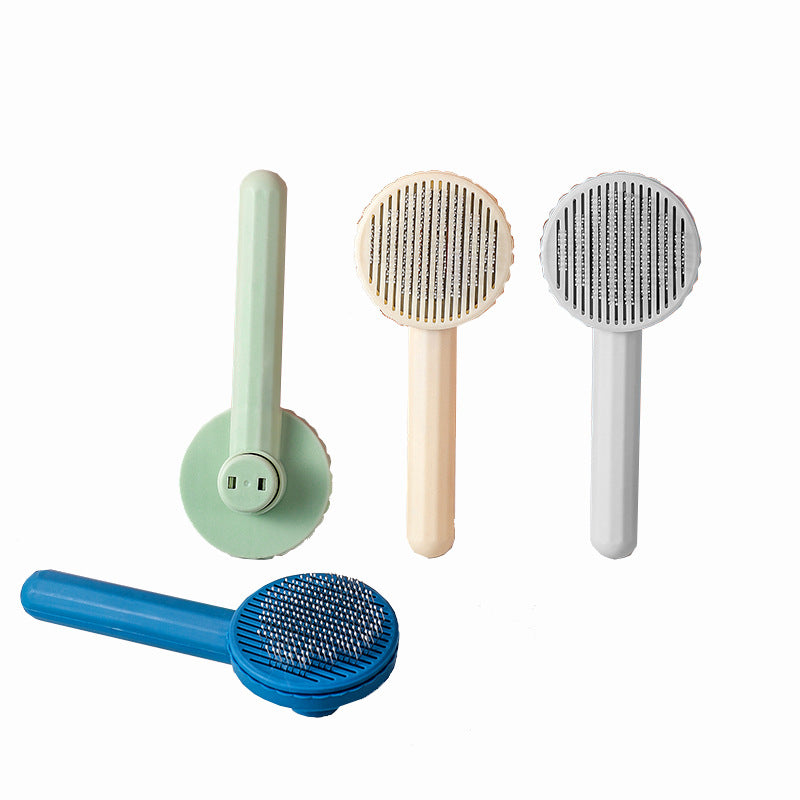 Chat toilettage brosse épilateur pour animaux de compagnie Dos GHair peigne enlève peigne court masseur produits pour animaux de compagnie pour chats chien brosse accessoires fournitures