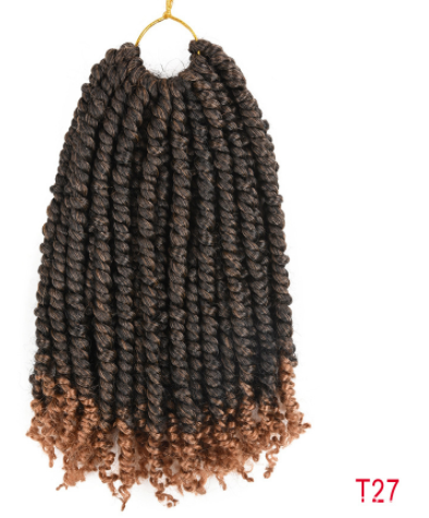 TOMO pré-torsadé Passion Twist Crochet africain sale tresses Crochet cheveux