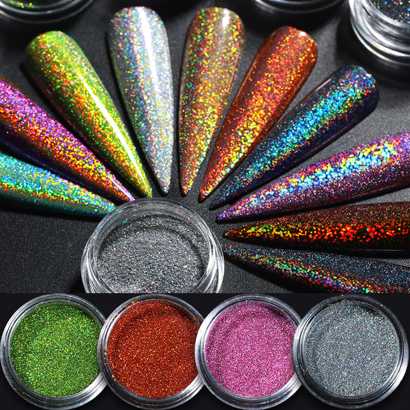 Aurora Magic Nail Powder Nail Paillettes