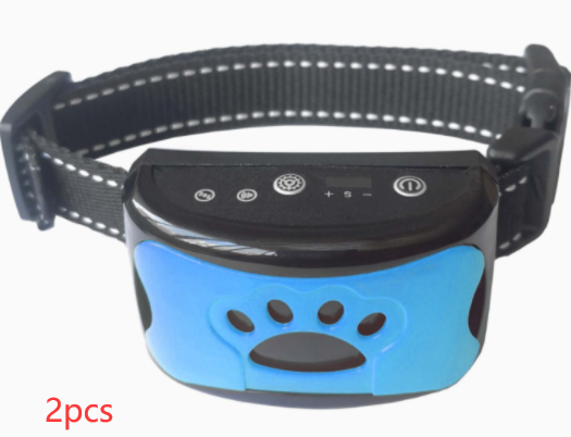 Collier d'entraînement pour chien, étanche, électrique, télécommande pour animaux de compagnie, Rechargeable, anti-aboiement, avec son de Vibration et de choc