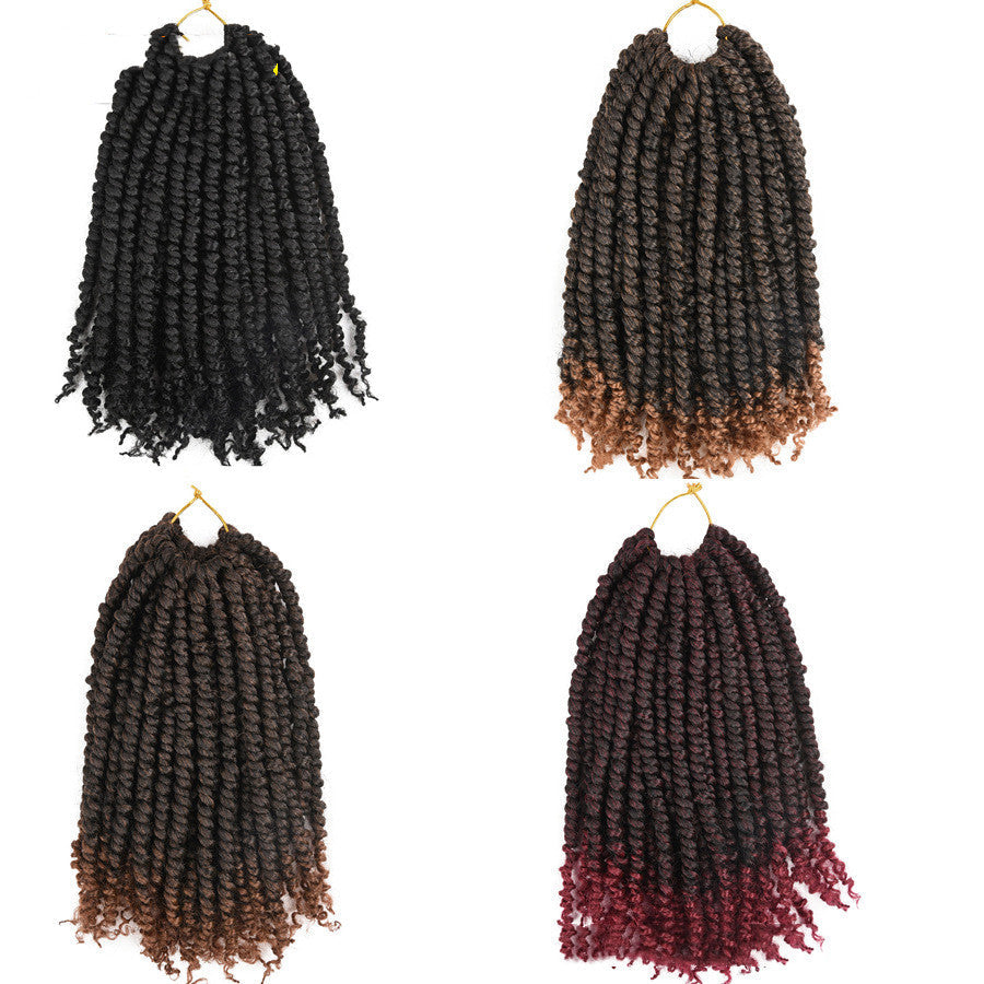 TOMO pré-torsadé Passion Twist Crochet africain sale tresses Crochet cheveux