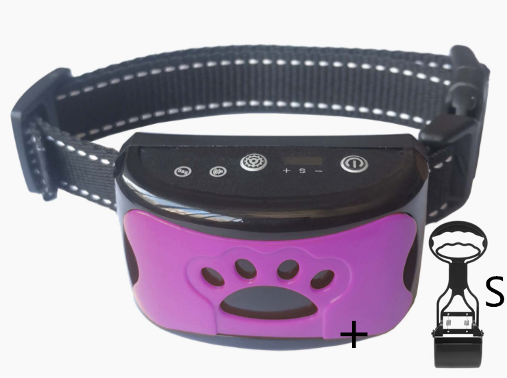 Collier d'entraînement pour chien, étanche, électrique, télécommande pour animaux de compagnie, Rechargeable, anti-aboiement, avec son de Vibration et de choc