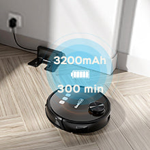 Robot aspirador y trapeador Geek Smart L8, navegación LDS, aplicación conectada a Wi-Fi, limpieza selectiva de habitaciones, succión MAX 2700 PA, ideal para mascotas y hogares más grandes. Prohibido vender en Amazon