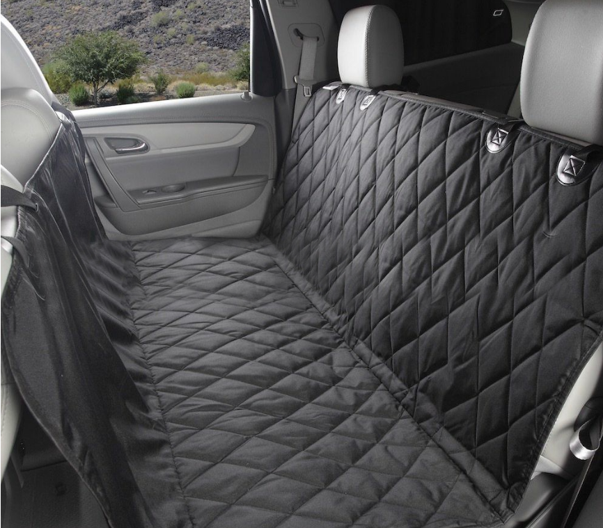 Housse de siège de voiture imperméable pour chien, tapis de voyage en maille pour chien, protection de coussin de hamac de voiture avec fermeture éclair et poche