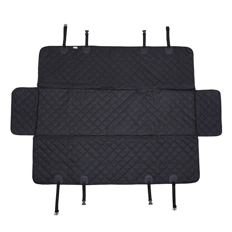 Housse de siège de voiture imperméable pour chien, tapis de voyage en maille pour chien, protection de coussin de hamac de voiture avec fermeture éclair et poche