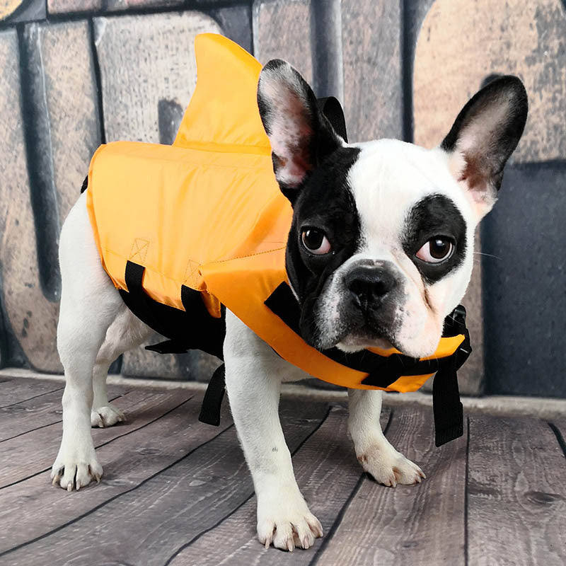 Chaleco salvavidas para perros Chaleco salvavidas para mascotas de tiburón de verano