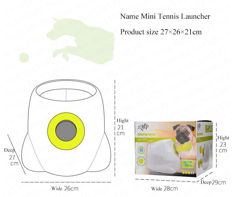 Lanceur de balle interactif automatique pour chien et animal domestique