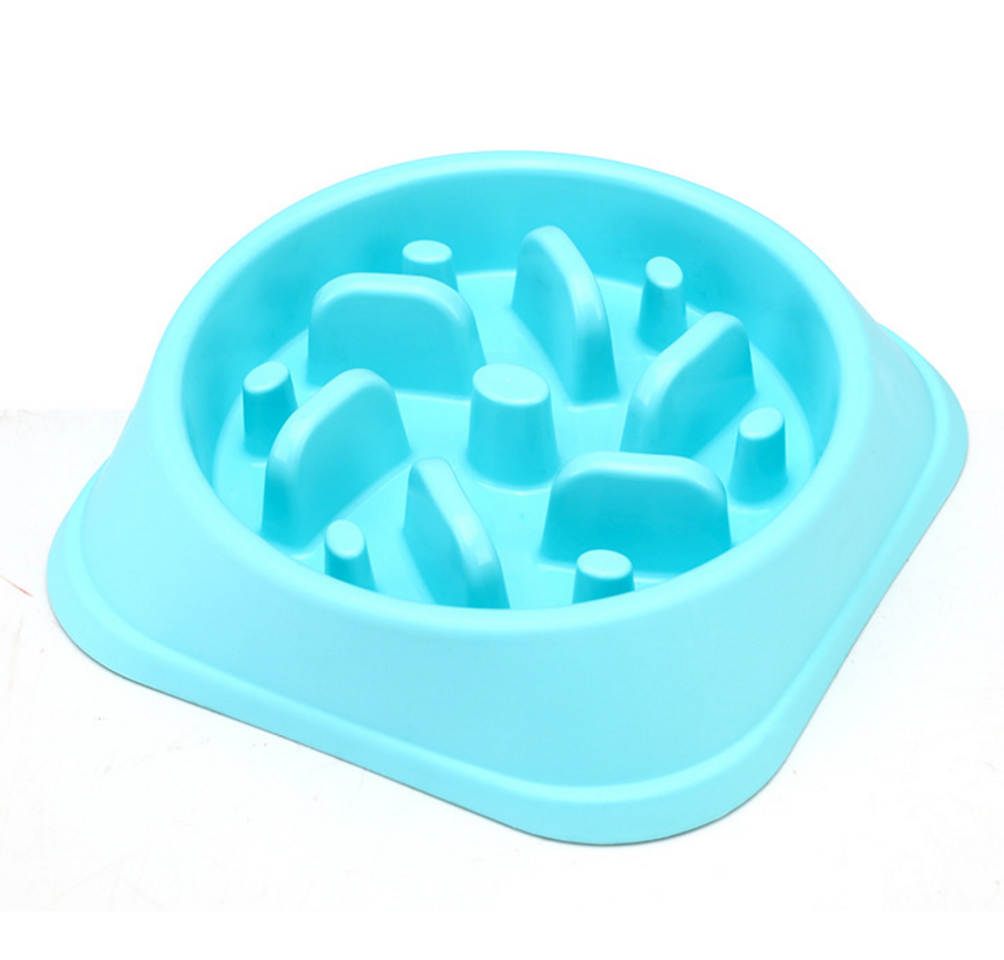 Anti-choke Bowl Plastic Dog Bowl Healthy Feeder