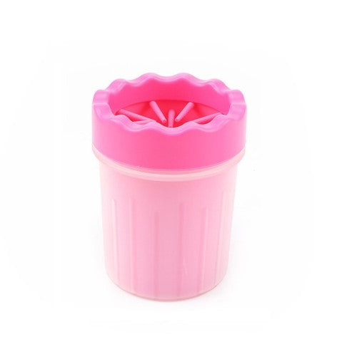 Tasse de rondelle de patte de chien en silicone