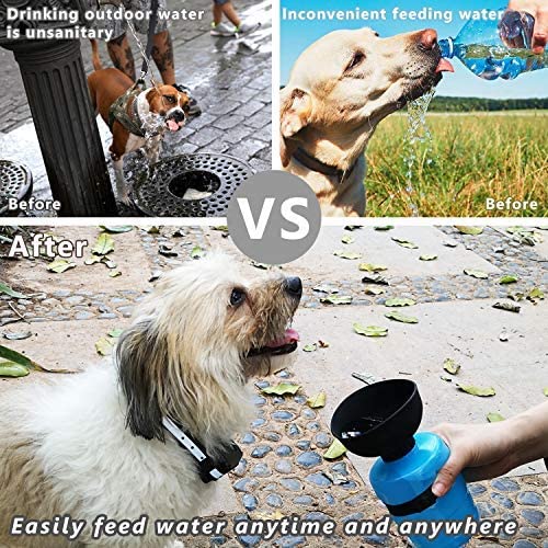 Pet Outdoor Foldable Bottle Dog Travel Water Bottle Dog Water Dispenser