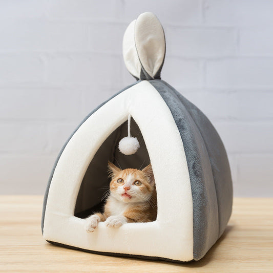 Maison pour chat Maison pour chat Villa Lit pour chat Petit chenil pour chien