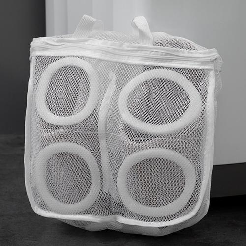 Sac de lavage de chaussures, sac de lavage de soins pour Machine à laver, grand sac de lavage de chaussures en Machine, sac en maille universel