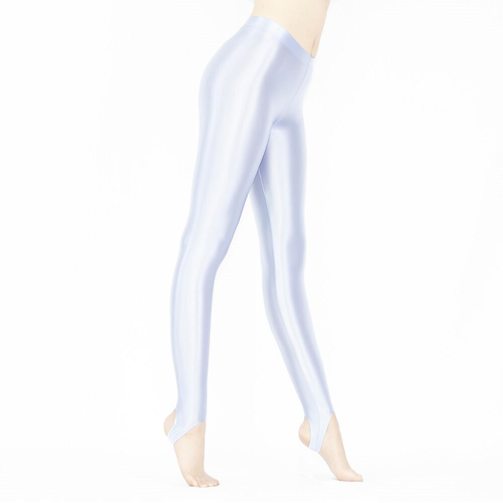 Leggings élastiques soyeux brillants pour femmes, pantalons de Yoga et de musculation façonnants, printemps et automne