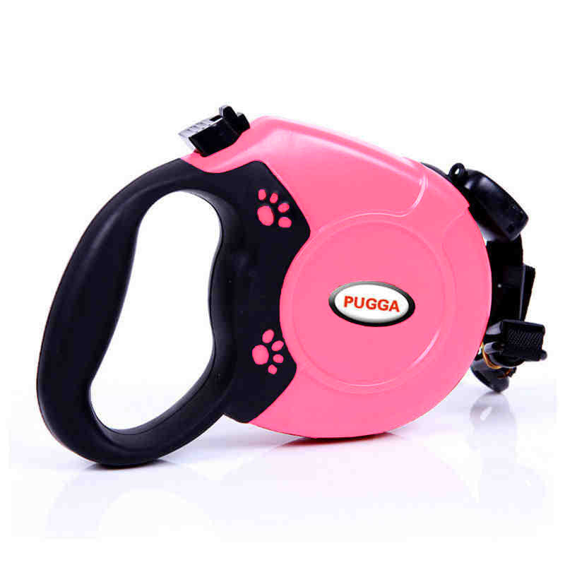 Laisse rétractable pour chien pour animaux de compagnie pour chiens moyens et grands