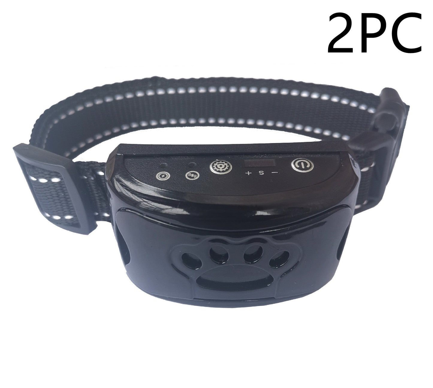 Collier d'entraînement pour chien, étanche, électrique, télécommande pour animaux de compagnie, Rechargeable, anti-aboiement, avec son de Vibration et de choc