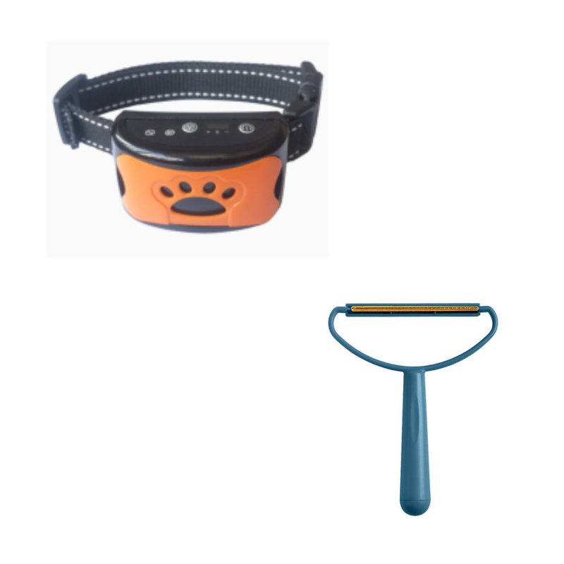 Collier d'entraînement pour chien, étanche, électrique, télécommande pour animaux de compagnie, Rechargeable, anti-aboiement, avec son de Vibration et de choc