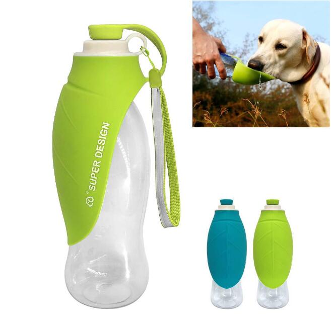 Taza para beber portátil para mascotas, botella de agua para perros