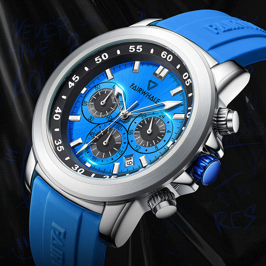 Montre Daytona multifonctionnelle à trois yeux et six aiguilles