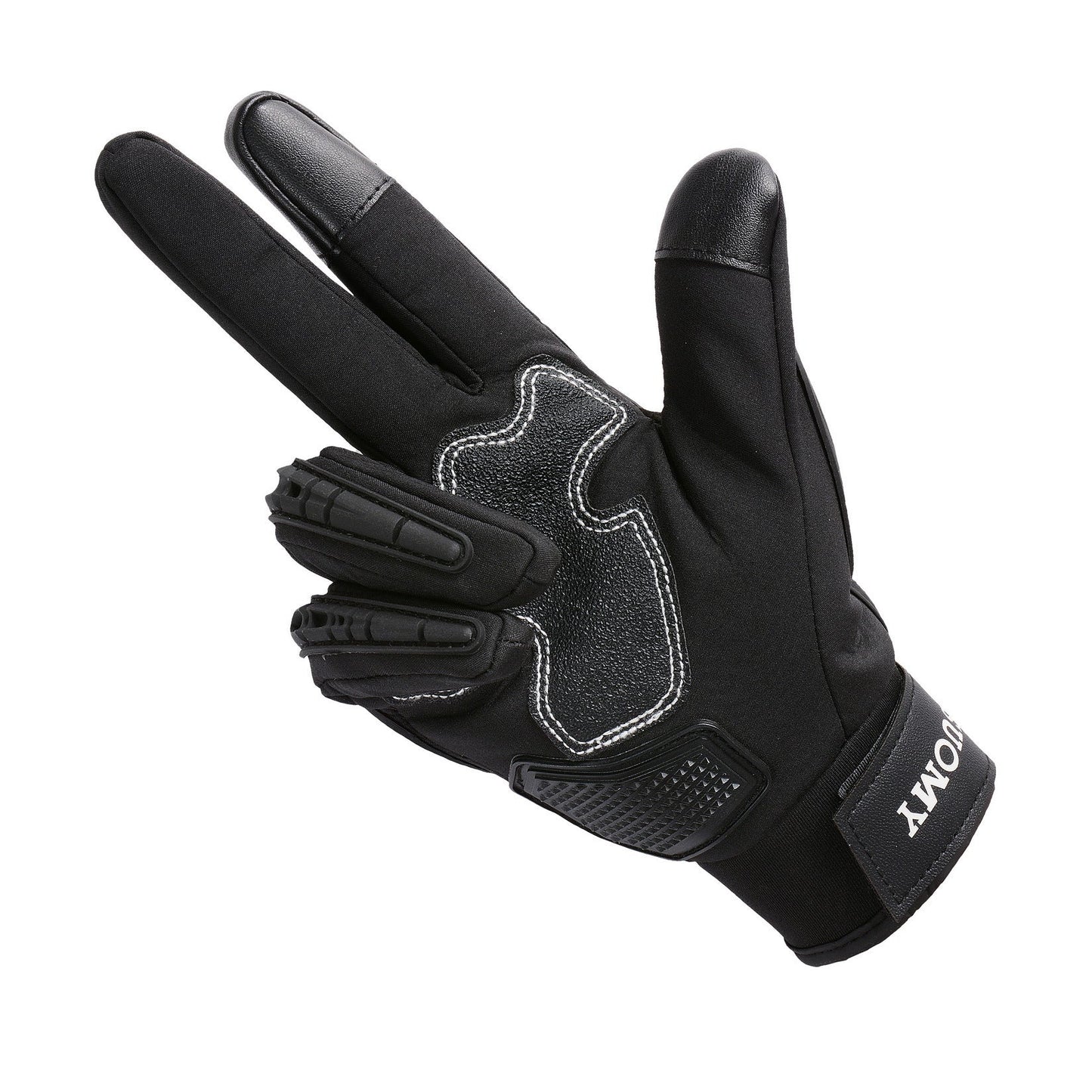 Guantes antideslizantes cálidos anticaída para motociclismo