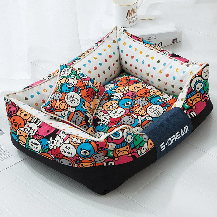 Nouveau produit maison pour chiens, accessoires de lit pour animaux de compagnie, tapis pour chats