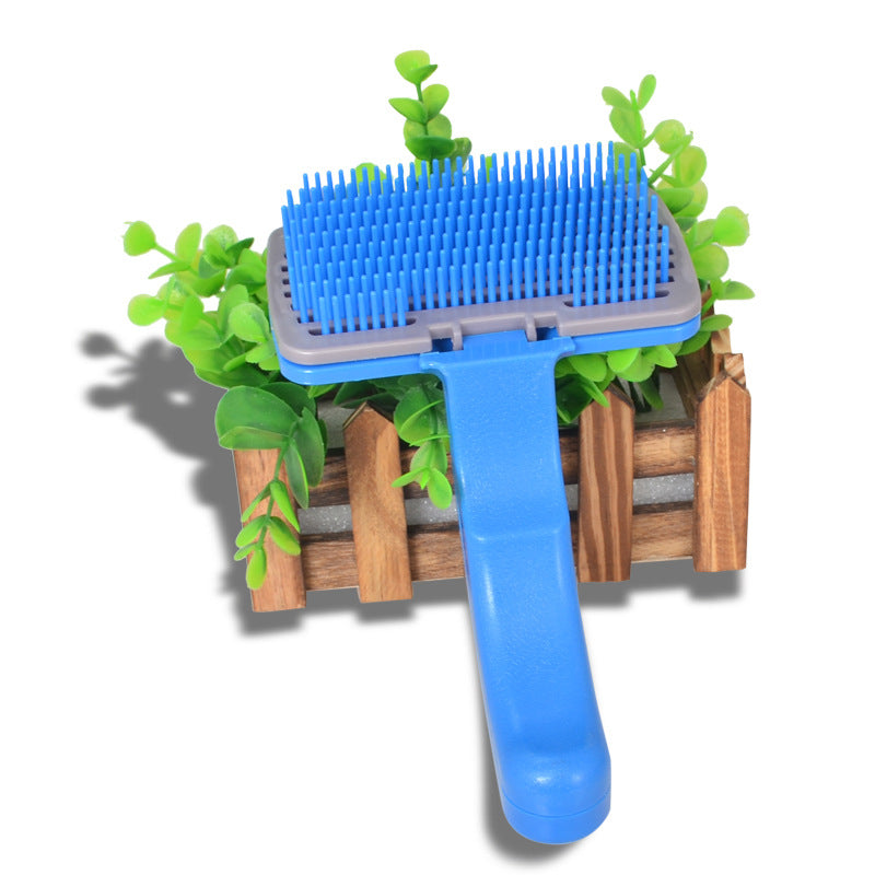 Brosse pour animaux de compagnie, peigne pour chiots, chiens et chats, peignes autonettoyants, tondeuse à cheveux, outils de toilettage pour chiens et animaux, fournitures de nettoyage pour animaux de compagnie 