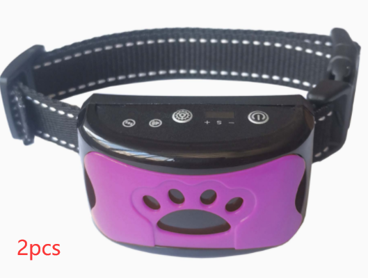 Collier d'entraînement pour chien, étanche, électrique, télécommande pour animaux de compagnie, Rechargeable, anti-aboiement, avec son de Vibration et de choc