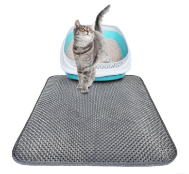 Tapis de litière pour chat, nid d'abeille, imperméable, résistant à l'urine, fournitures pour animaux de compagnie