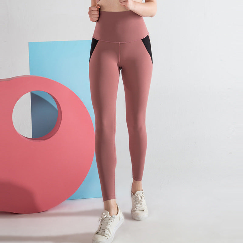 Pantalones cortos de yoga para mujer con levantamiento de cadera y pies pequeños Leggings de talla grande