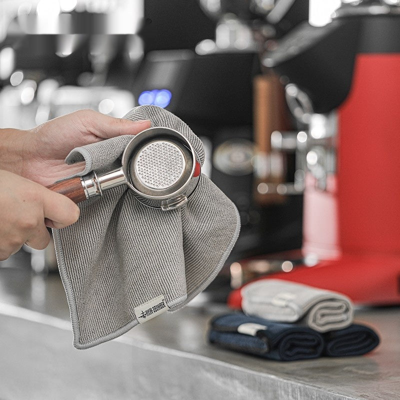 Bombardero toalla barra paño de limpieza máquina de café paño de espuma absorbente de agua de secado rápido pequeña torre