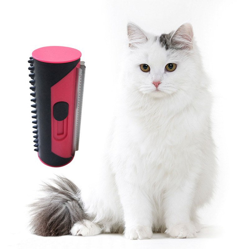 Peigne à poils de chien, rouleau à peluches, brosse de nettoyage pour chien, chat, chiot, poils de chat, canapé, tapis, fournitures pour animaux de compagnie