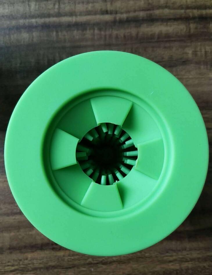 Tasse de rondelle de patte de chien en silicone