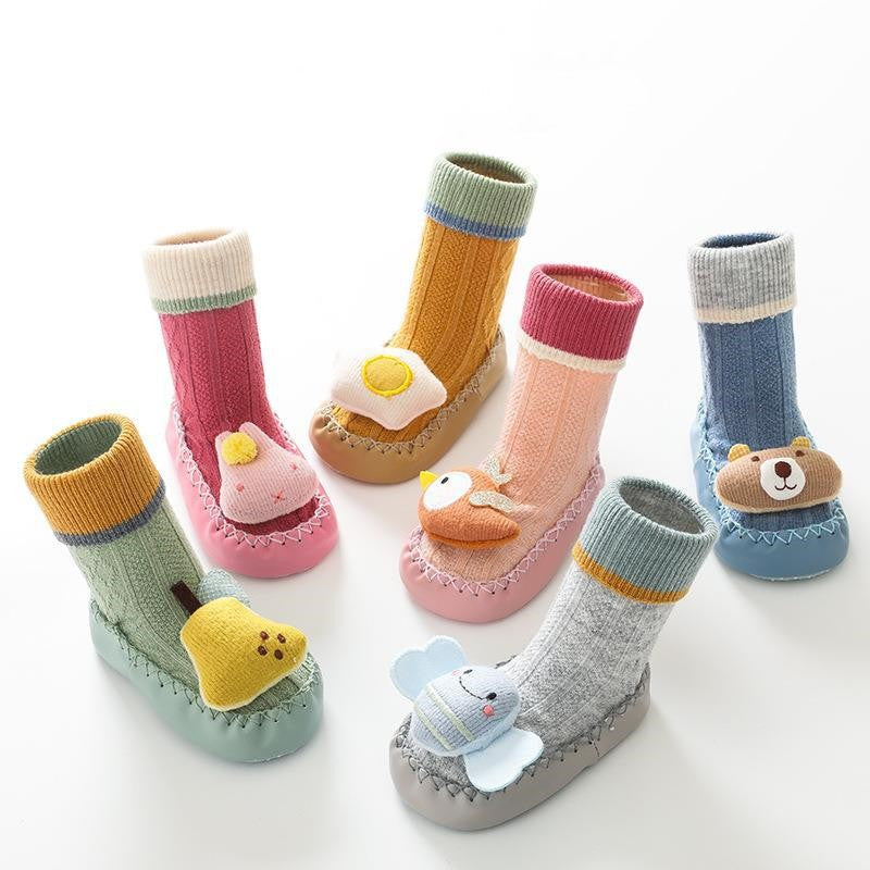 Children's Wool Cartoon Doll Socks