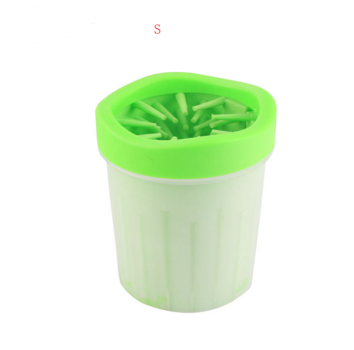 Tasse de rondelle de patte de chien en silicone