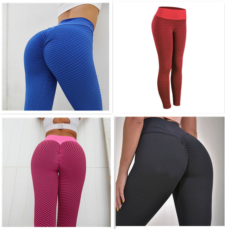 Leggings à carreaux Fitness pantalons de Yoga femmes sans couture taille haute Leggings respirant salle de sport