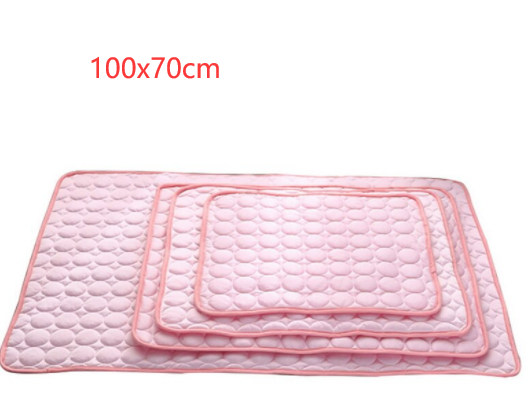 Coussin de nid froid en soie glacée pour chien et chat, pour se rafraîchir en été