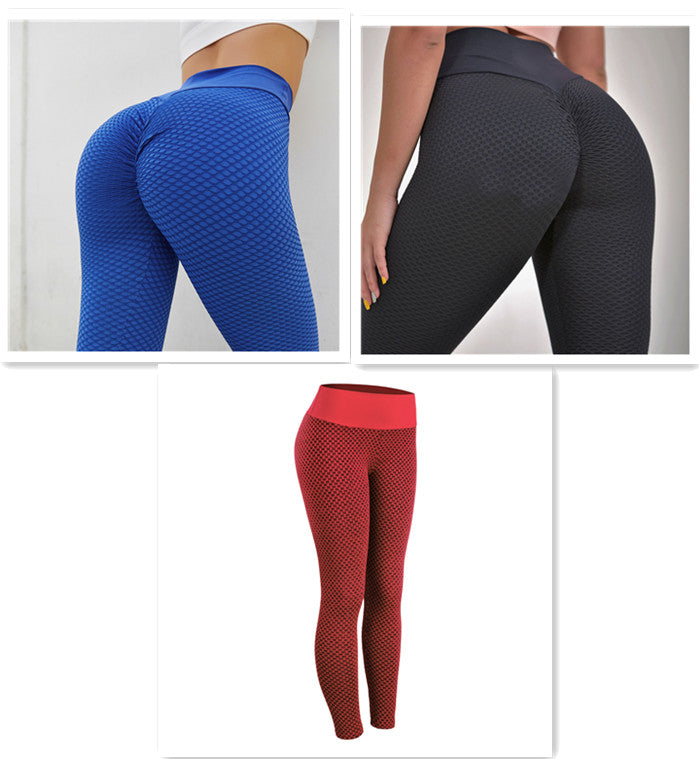 Leggings à carreaux Fitness pantalons de Yoga femmes sans couture taille haute Leggings respirant salle de sport