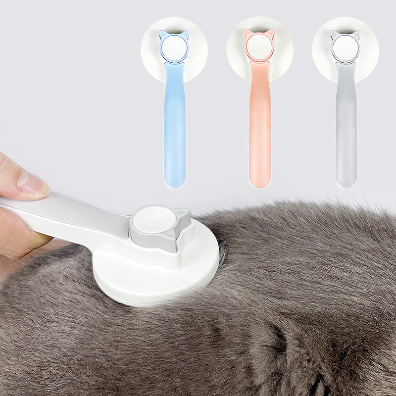 Brosses autonettoyantes pour chats, brosse de toilettage pour chiens et chats pour poils longs et courts, en douceur pour enlever le sous-poil lâche, tapis emmêlés