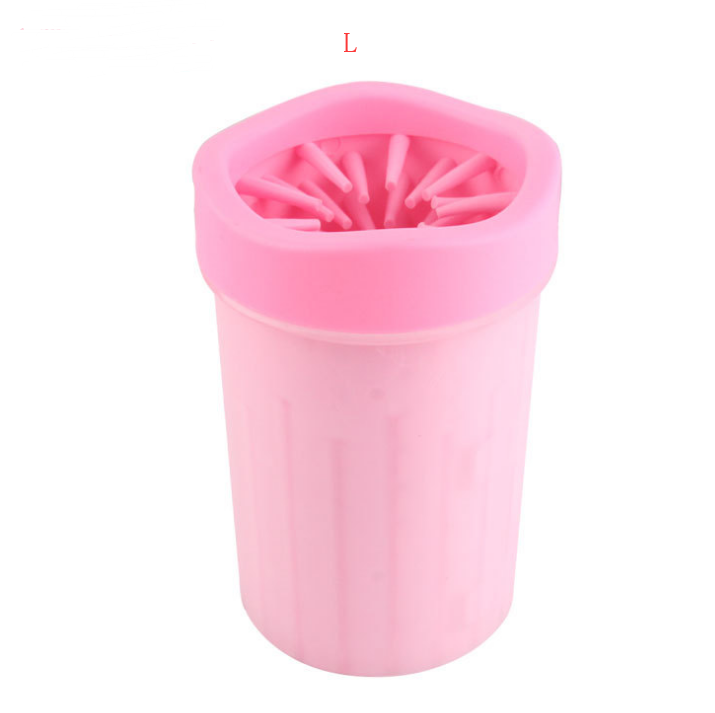 Tasse de rondelle de patte de chien en silicone